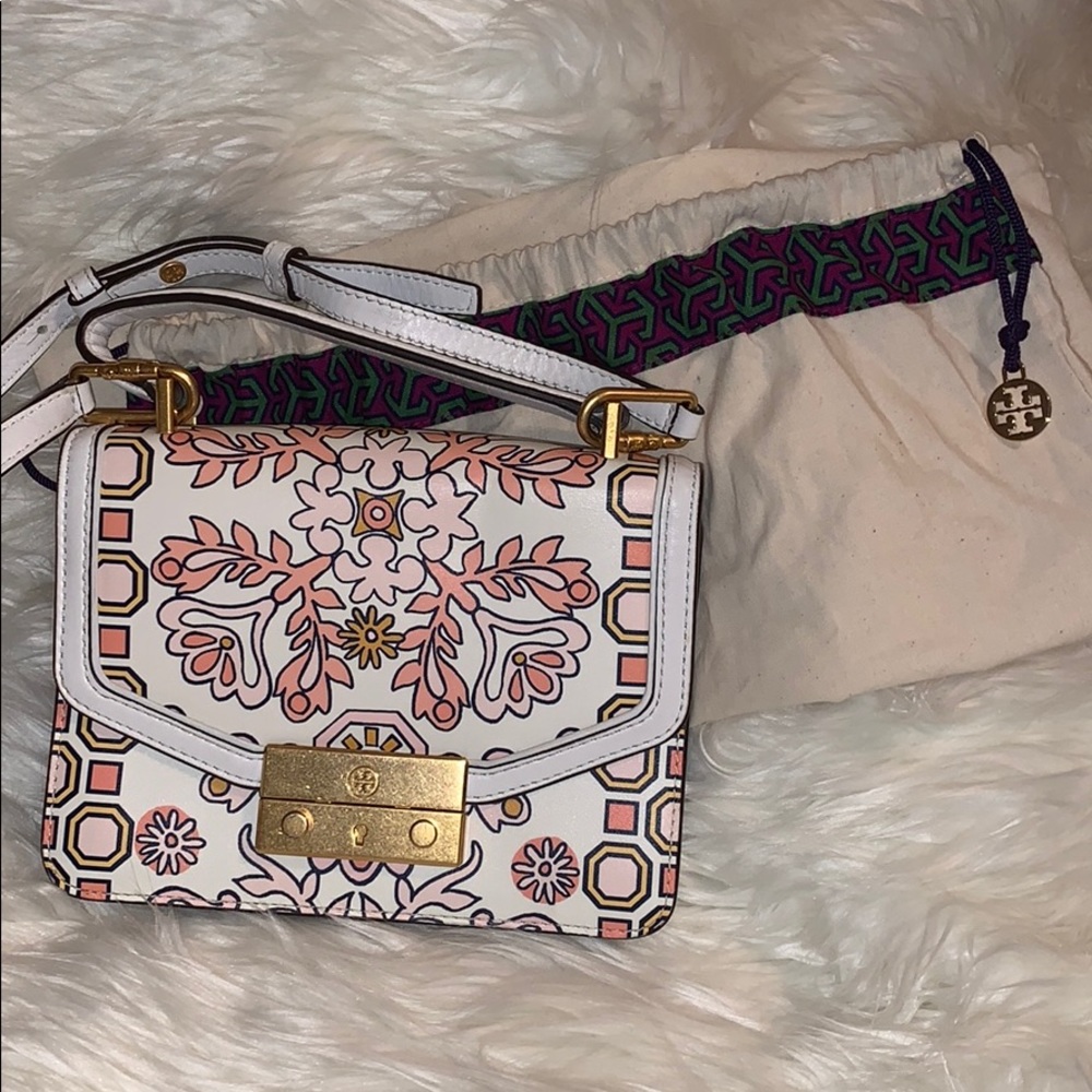 Tory Burch Juliette Mini Satchel Printed Bag